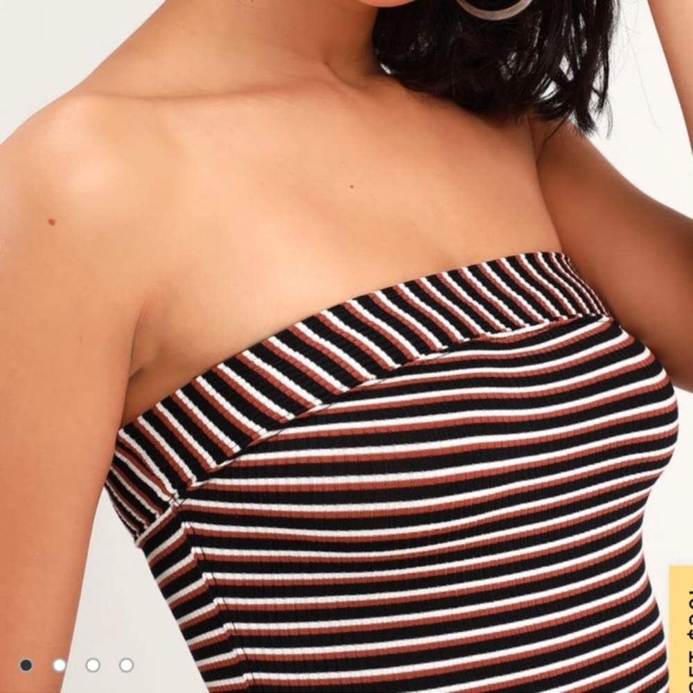 FREE PEOPLE Show Me Stripe Tube TOP M NWT